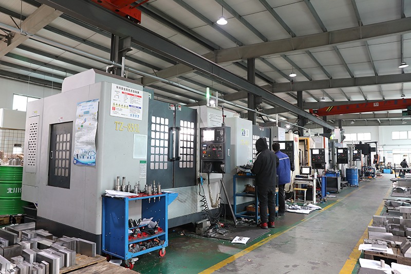 CNC two-axis linear rail vertical machining center TZ-855L